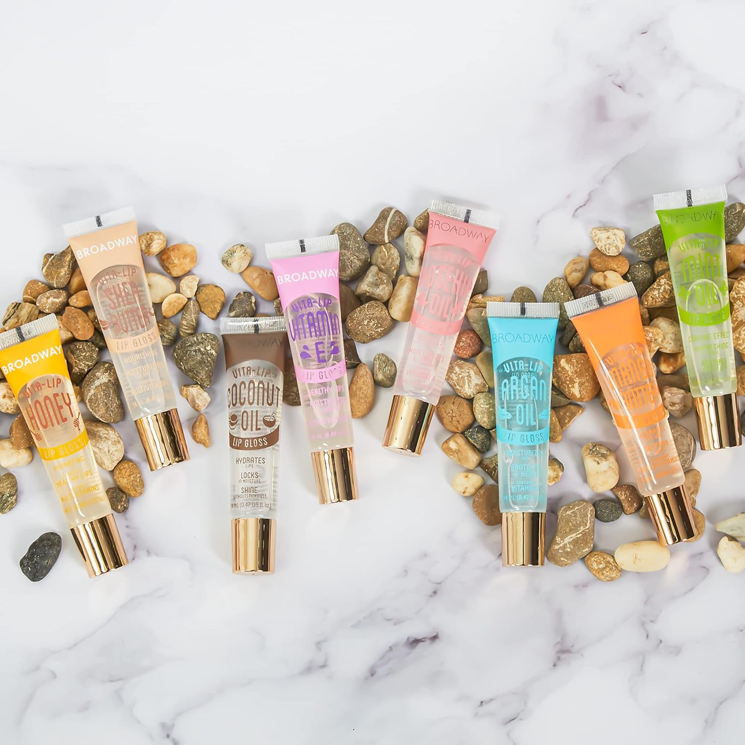 Broadway Vita-Lip Clear Lip Gloss 0.47Oz/14Ml (BCLG0101- Mint Oil) image number 3