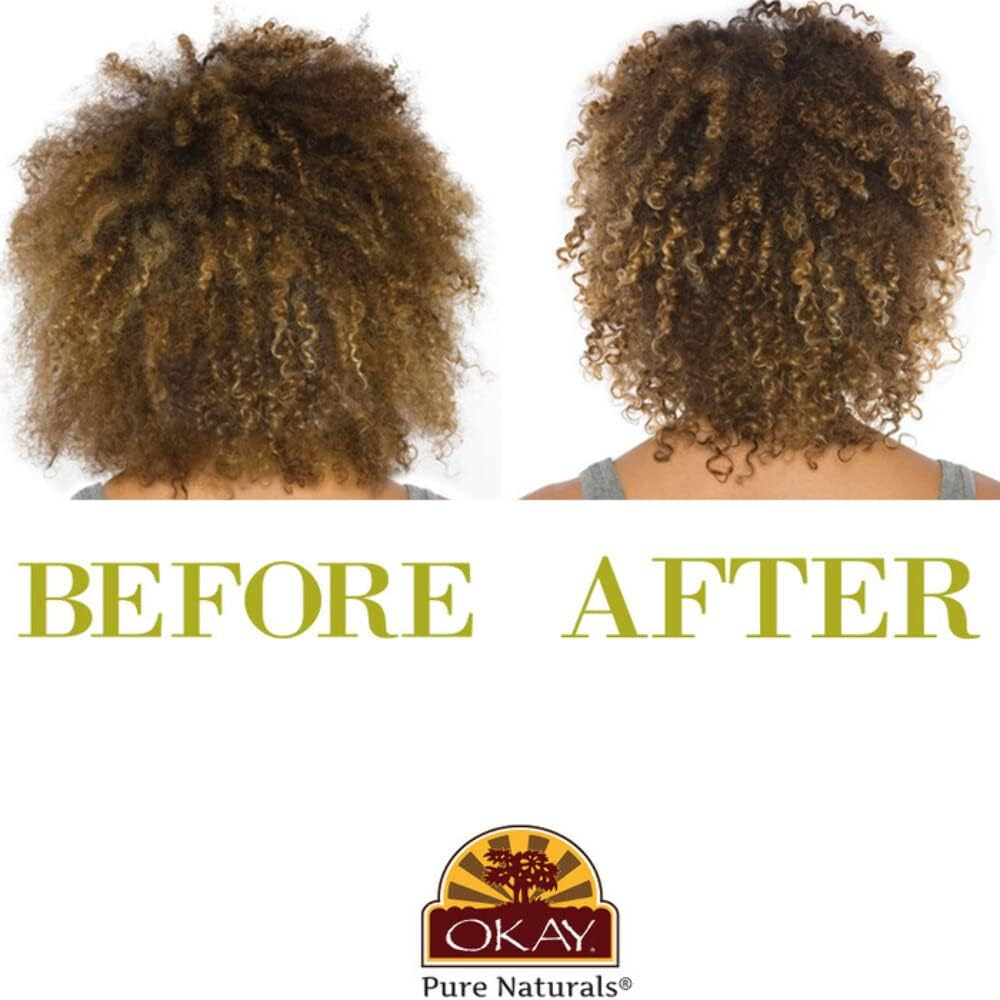 OKAY Pure Naturals OKAY Pure Naturals Green Tea Nourishing Antioxidant Rich Hair Masque, 2 Ounce, image number 4