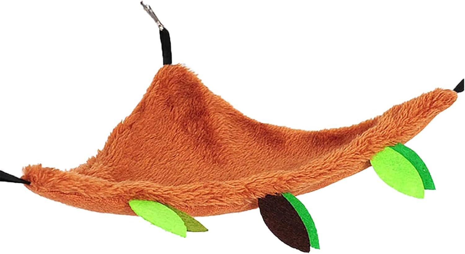 Hamster & Guinea Pig Hammock, Hanging Warm Bed & Tunnel for Small Animals, Cage Accessories for Rats, Sugar Gliders, Squirrels, and More &ndash; Fun Swing and Playhouse image number 3