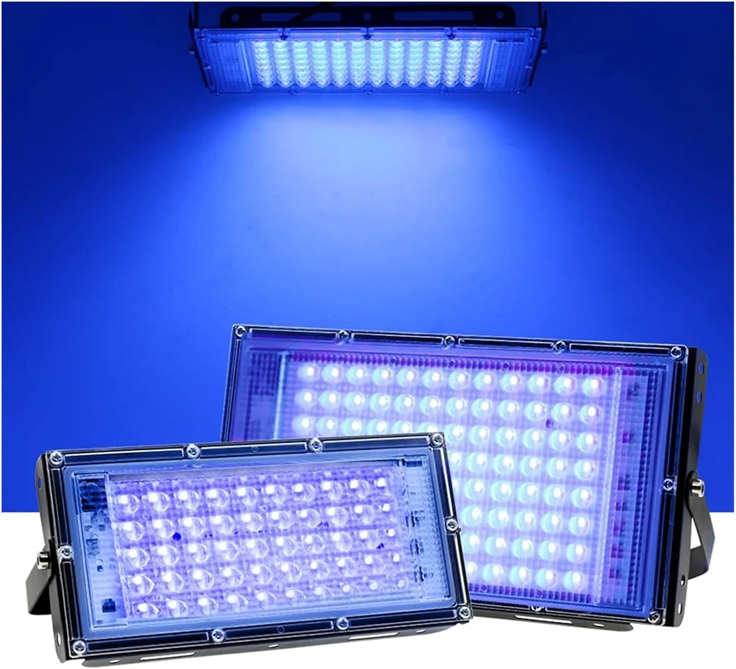 200/300W Purple Black Light 395Nm UV Curing Fluorescent Detection Lamp for Shadowless Glue Green Oil Resin for DIY Enclosures(100W) image number 4