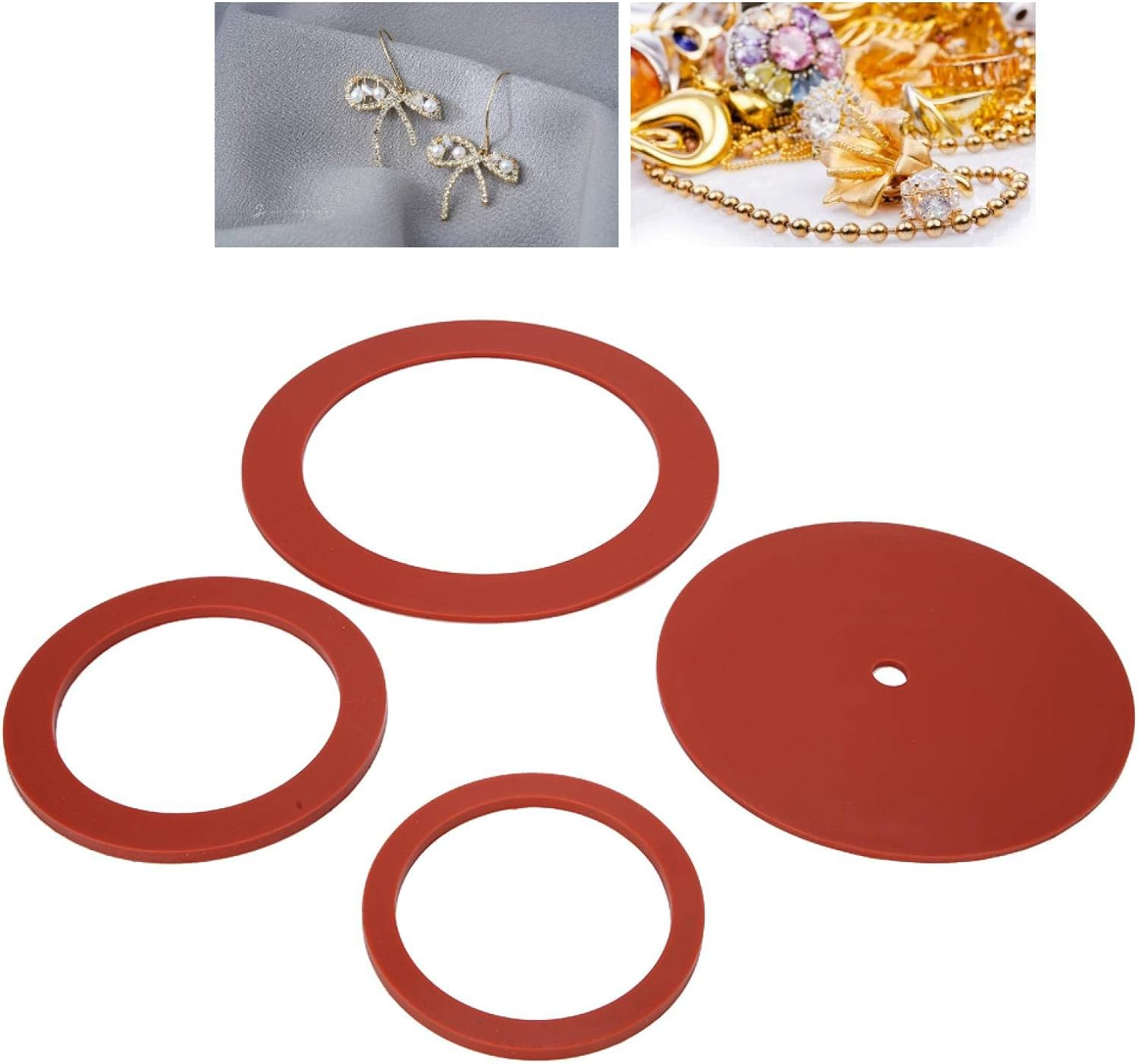 Vacuum Casting Gasket, Non-Deformation Classic Pro Gasket Seal O-Gasket for Jewelry Casting Machine image number 5