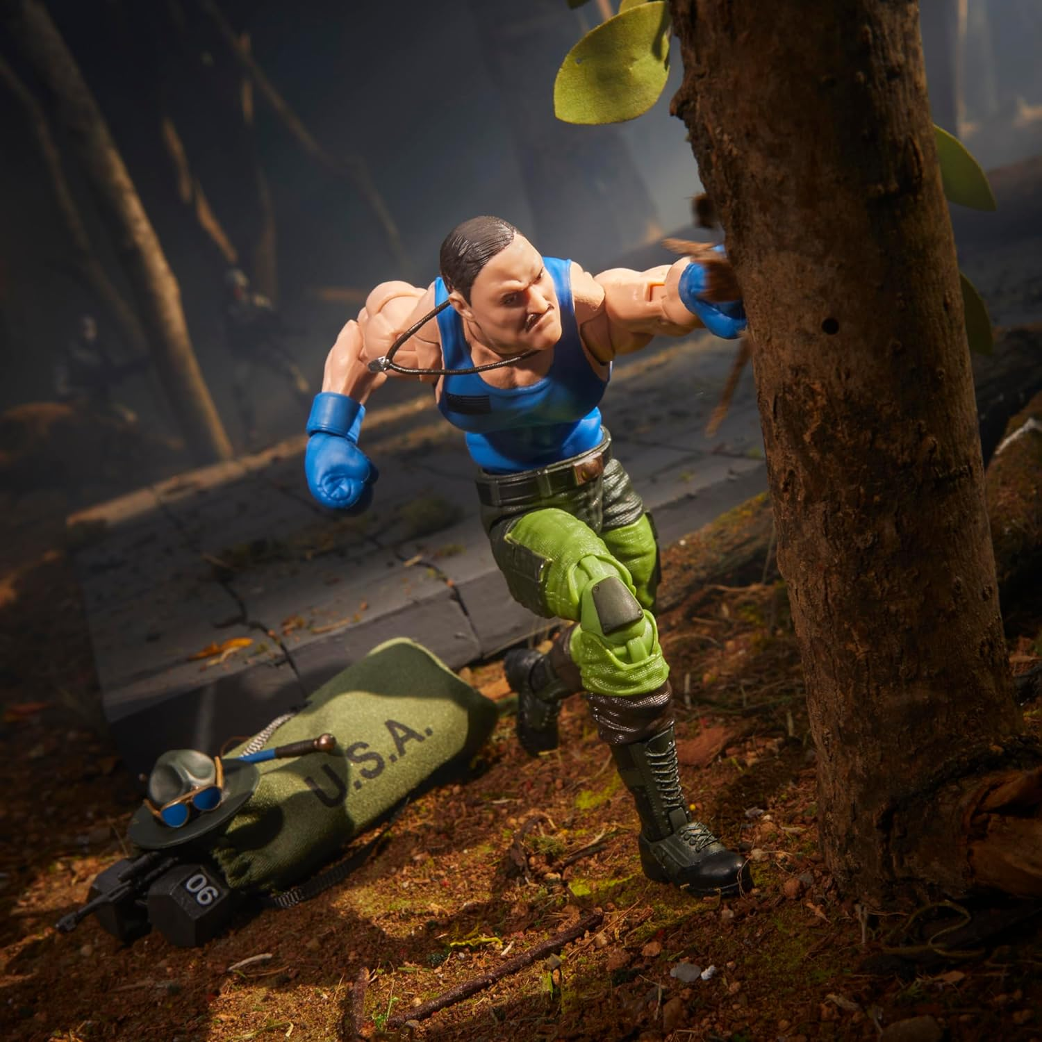 G.I. Joe Classified Series #129, Mad Marauders SGT Slaughter, Collectible 6 Inch Action Figure with 18 Accessories image number 5