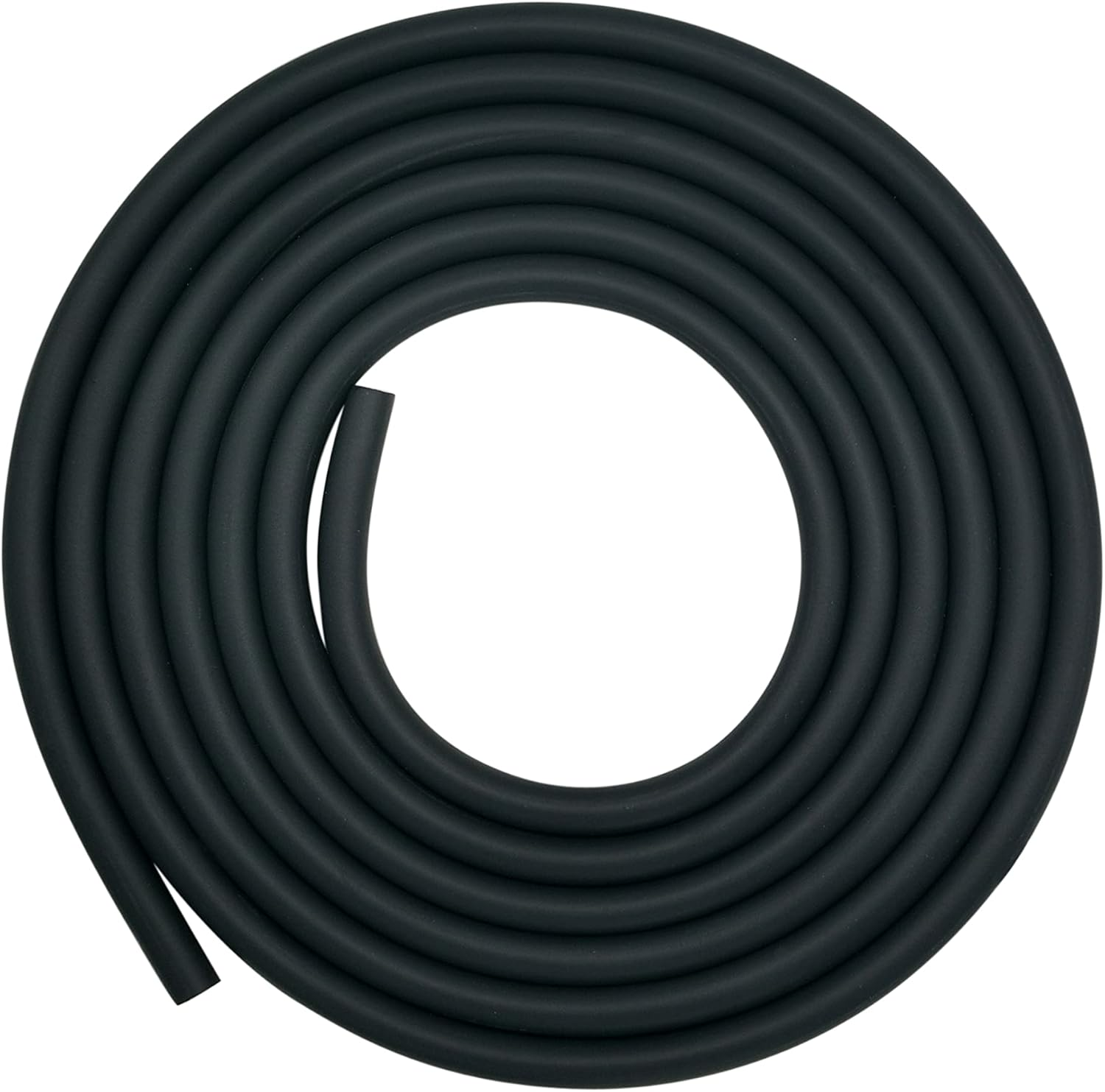 YAMAKATO 10 Feet 1/4 Inch ID Fuel Line Hose for Kawasaki Kohler Briggs & Stratton Small Gas Diesel Powersports Engines and Generators W/ 20 Clamp Rubber Black image number 2