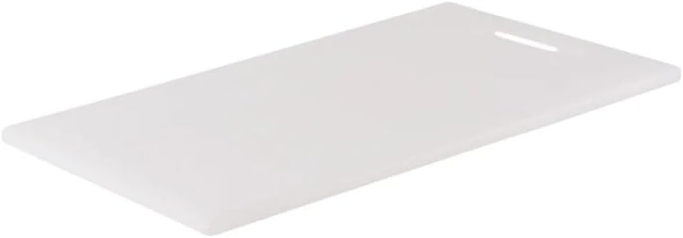 Chef INOX Polypropylene Cutting Board with Handle, 250 Mm X 400 Mm X 12 Mm Size, White image number 1