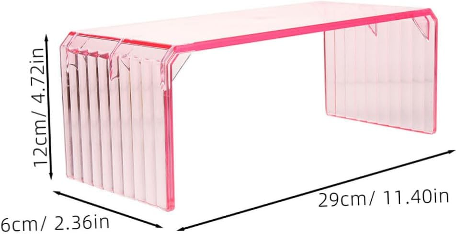 Acrylic Nail Hand Rest Stand Transparent Comfortable Desktop Manicure Arm Support Cushion for Nail Art DIY Salon and Home Use Stable image number 6