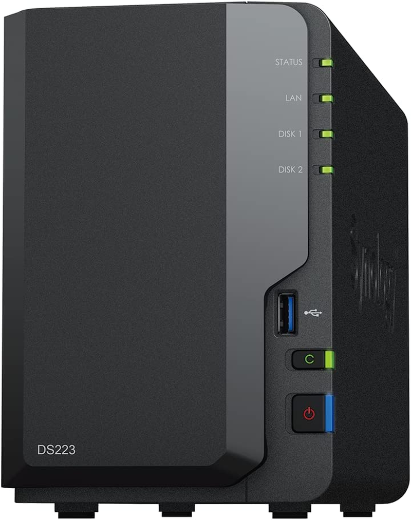 Synology 2-Bay DS223 Quad Core CPU NAS Kit with 2GB Memory for Middle Light Users - Domestic Authorized Dealer Compatible Phone Support Diskstation image number 4