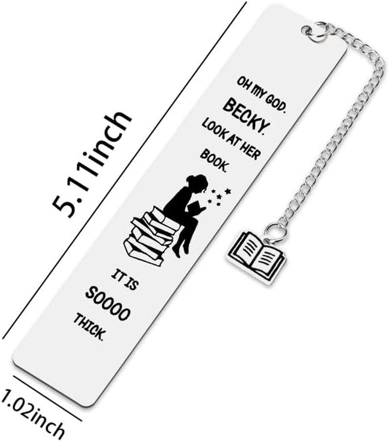 Funny Book Lover Gifts for Women Humorous Bookmark Gag Gifts for Reading Teachers Fun Gifts for Readers Book Marks for Reading Gifts for Girls Friend Humor Birthday Gifts Read Accessories for Women image number 6