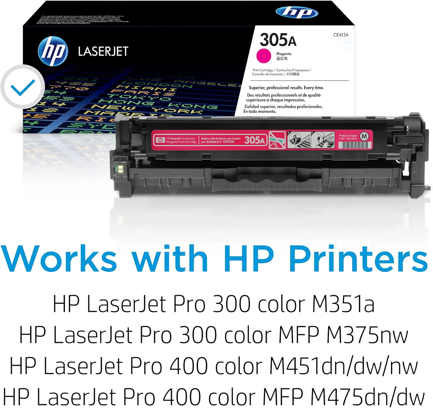 HP 305A (CE413A) Magenta Original Laserjet Toner Cartridge image number 6