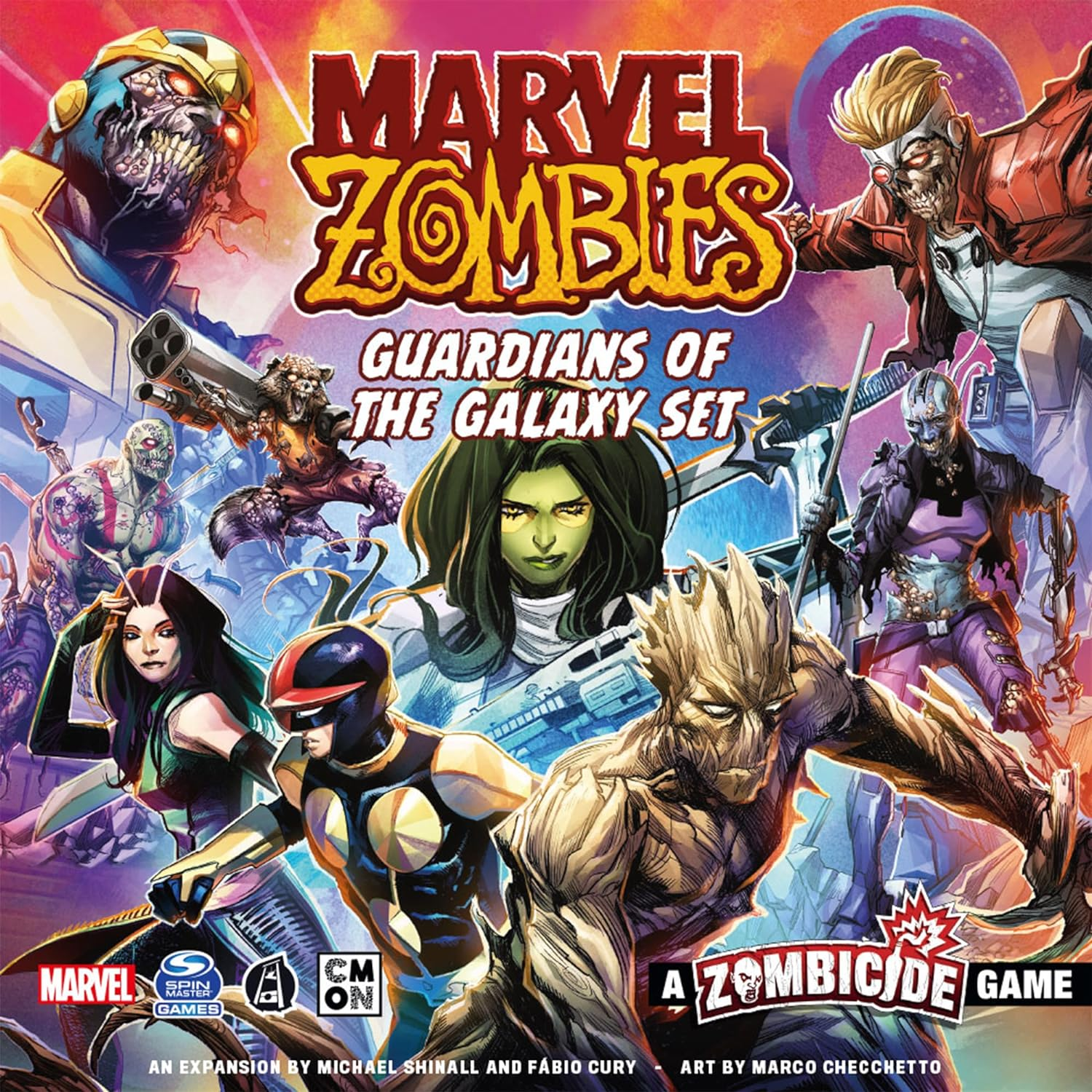 Zombicide - Marvel Zombies Guardians of the Galaxy Expansion image number 2