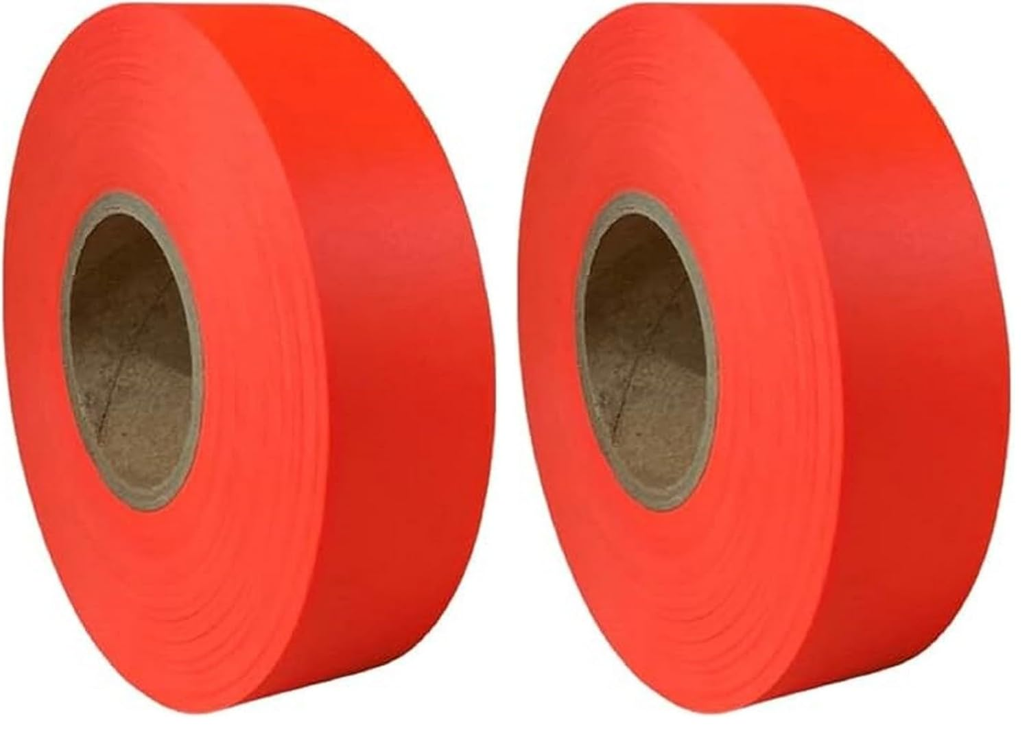 GSA Flagging Tape, 75 M Length X 25 Mm Width, Orange (Pack of 2) image number 1