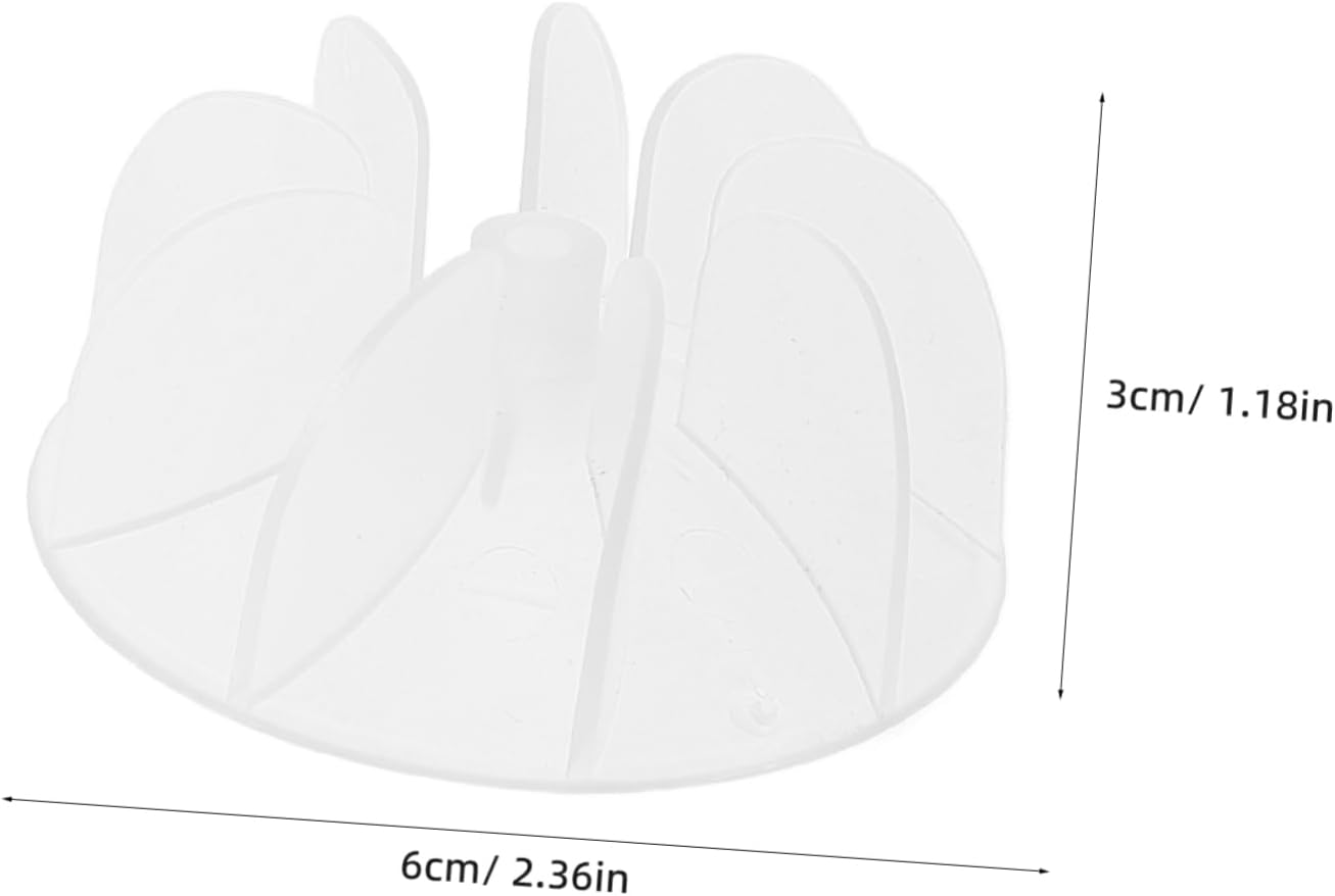 Healeved 5Pcs Heavy Duty Hair Dryer Fan Blades Replacement Plastic Parts for Hair Dryer Repair Suitable for Salon and Home Use image number 4