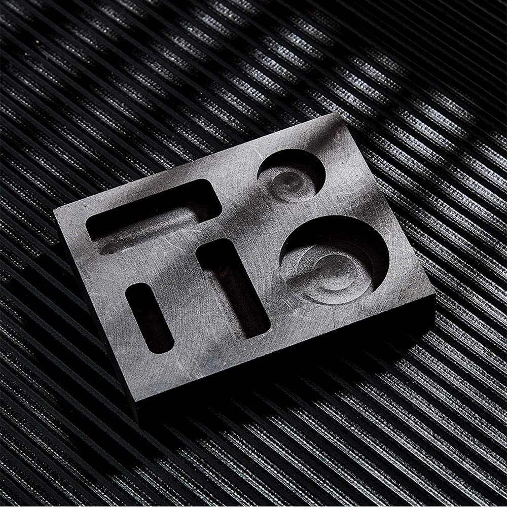 Crucible Graphite Square Melting Casting Refining Ingot Mould Gold Silver Copper image number 4