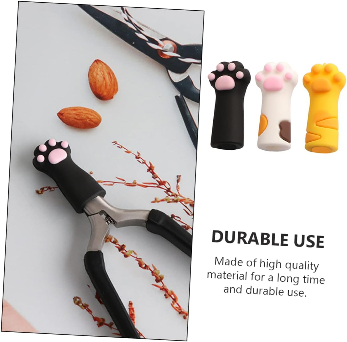 SHERCHPRY 9Pcs Nipper Cover Protective Sleeve for Nail Cuticle Scissors Material for Pedicure Tools and Pet Nail Care