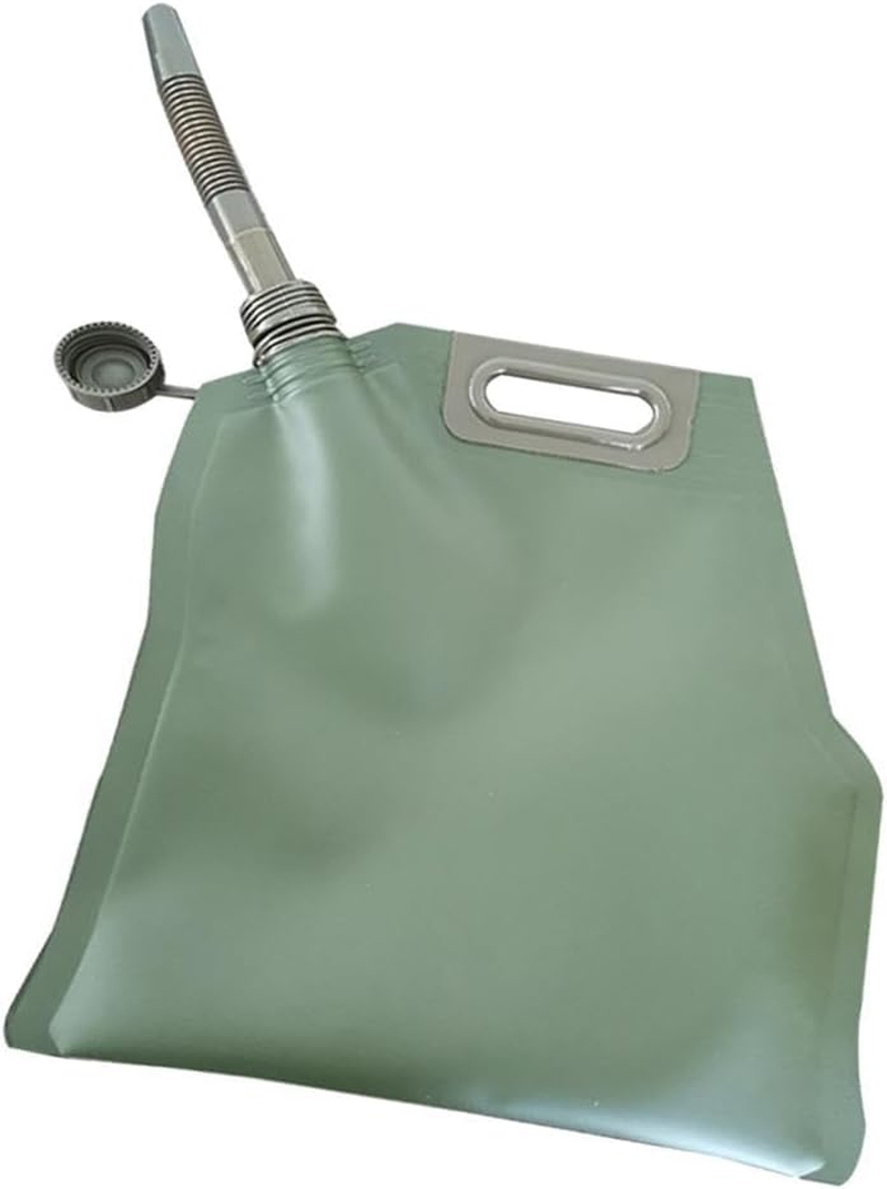 Ronyme Soft Oil Bag Bladder Auto Can Foldable Motorcycle Gas Can Fueling Tank Portable Water Jug Bucket Auto Fuel Tanks Gasoline Can, 10L image number 2