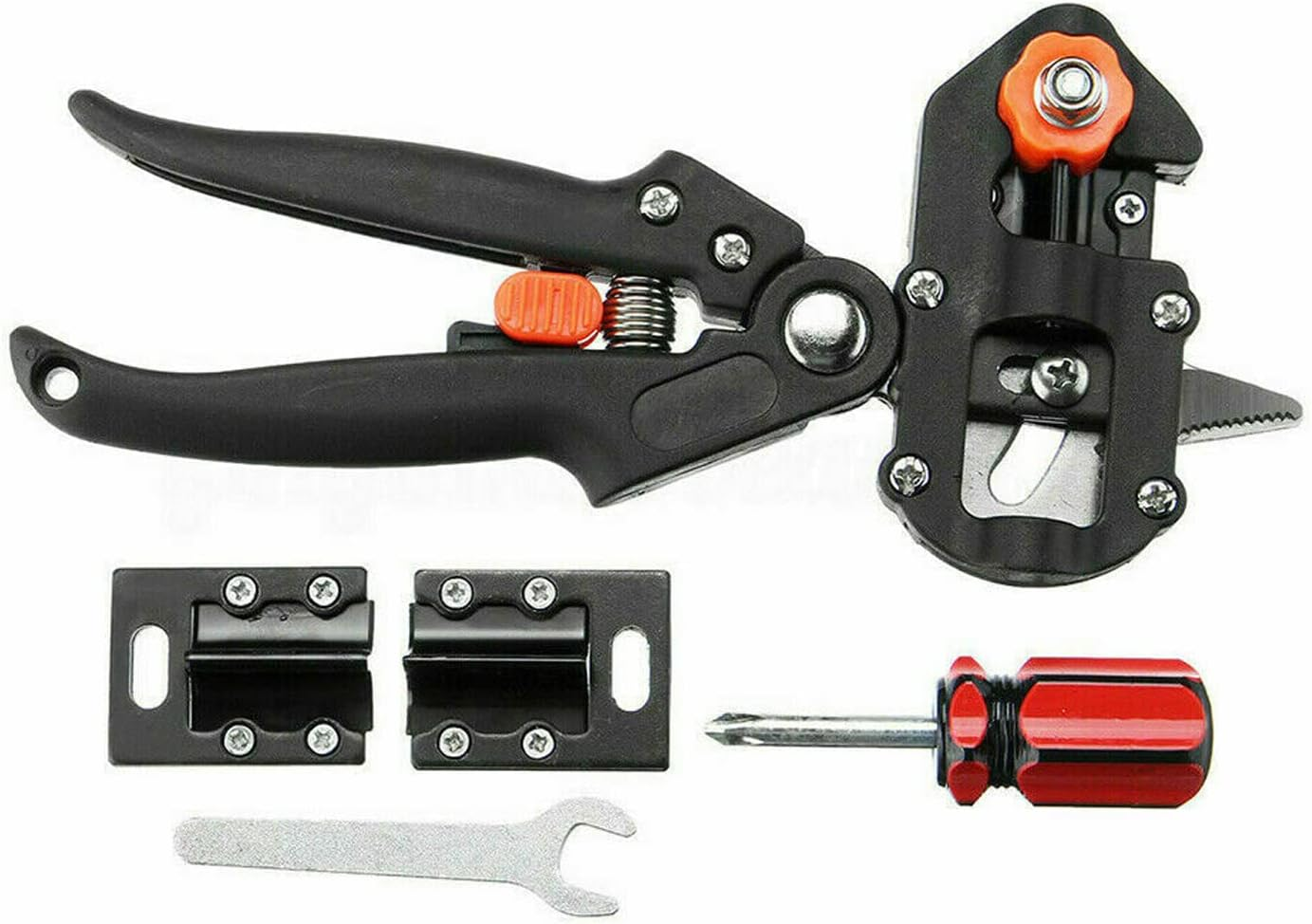 Garden Grafting Tool Set Kit Fruit Tree Pro Pruning Shears Scissor Cutting Tools Perfect for Fruit Trees Grafting image number 3