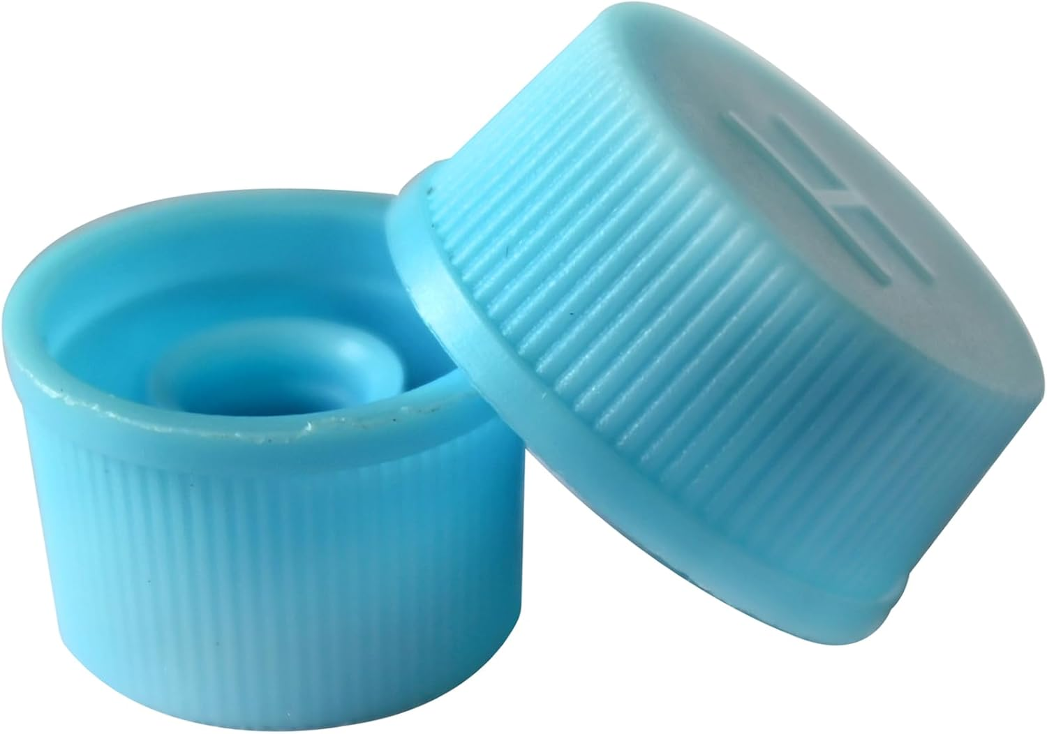 Air Conditioning Valve Cap, Blue High and Low Pressure Caps Auto AC A/C System Valve Core Dust Covers Set for Air Conditioning Service AC System Charging Port Caps image number 4