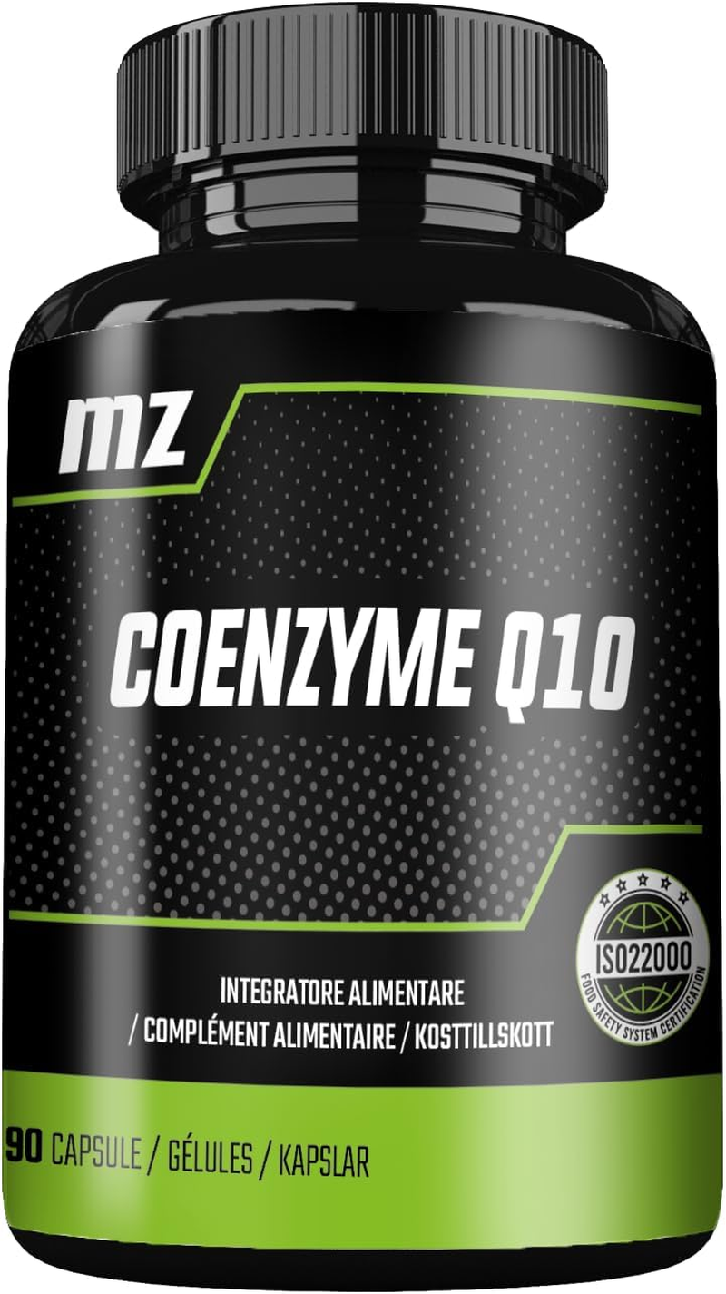 Coenzyme Q10 100Mg - 90 Capsules - 3 Months Supply - by MZ