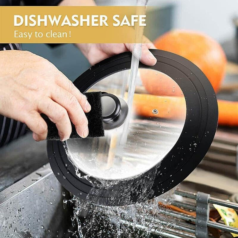 AIMALL 2PCS Kitchen Pot Lid Replacement Knob Handle Set, 2.17 X 0.79-Inch Durable Stainless Steel and Plastic Grip, Universal Fit for Cookware, Easy Installation image number 6