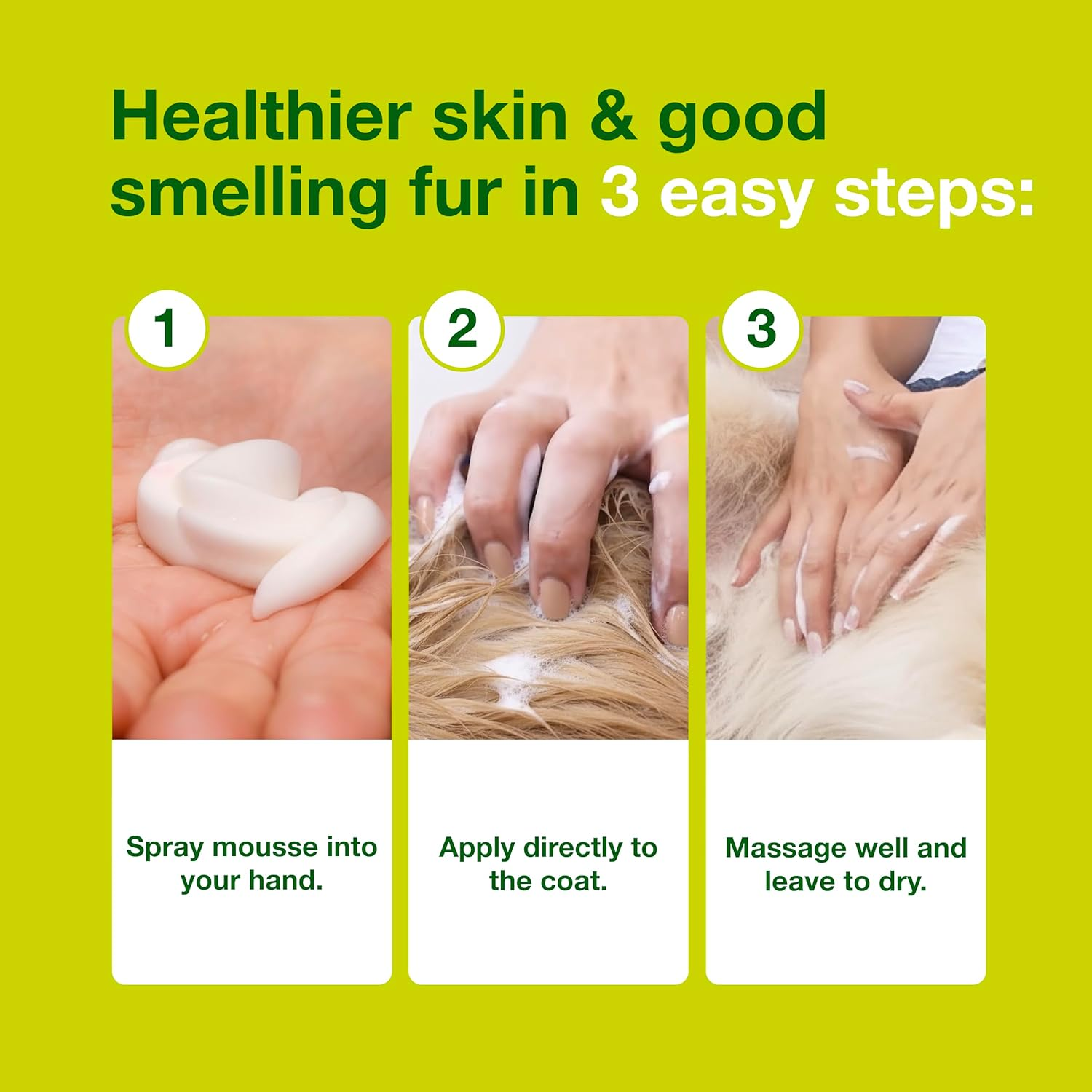 Douxo S3 SEB Mousse 5.1 Oz (150 Ml) - Relief for Seborrhea in Dogs and Cats (Helps with Oily to Flaky Skin) image number 6