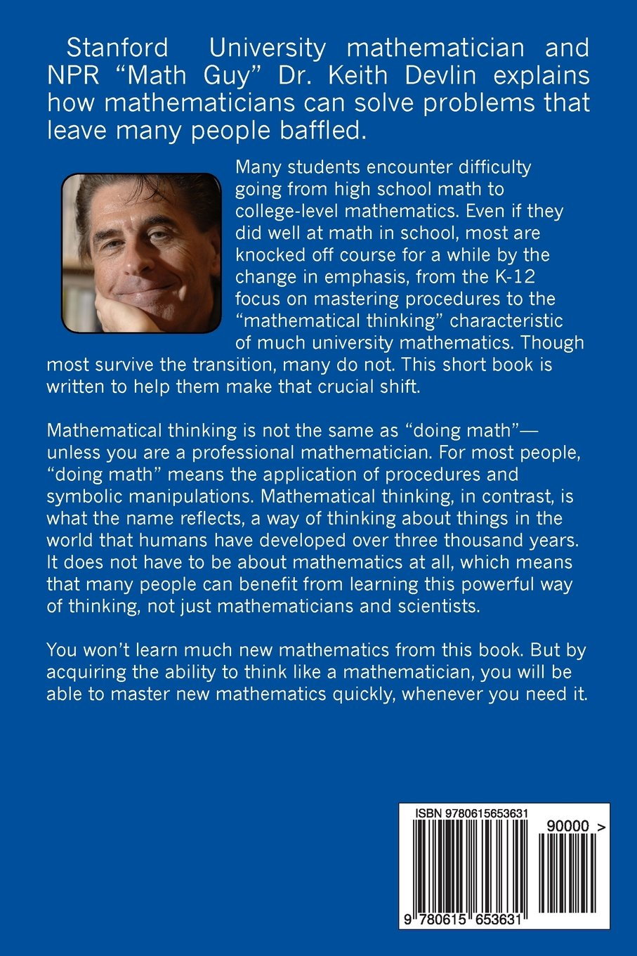 Introduction to Mathematical Thinking image number 1