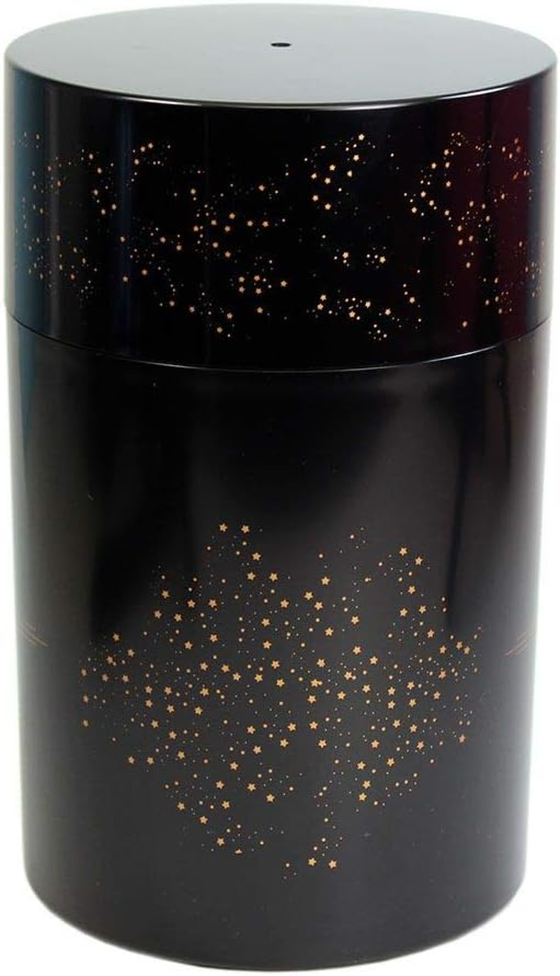 Coffeevac 1LB &ndash; Patented Airtight Container | Multi-Use Vacuum Container Works as Smell Proof Containers for Ground Coffee and Coffee Bean Containers. Black with Gold Logo - Black Gold Logo image number 6
