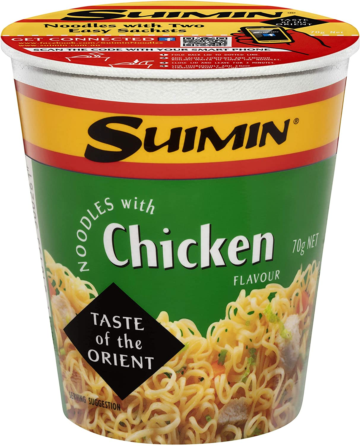 Suimin Cup Noodle, Chicken, 70G