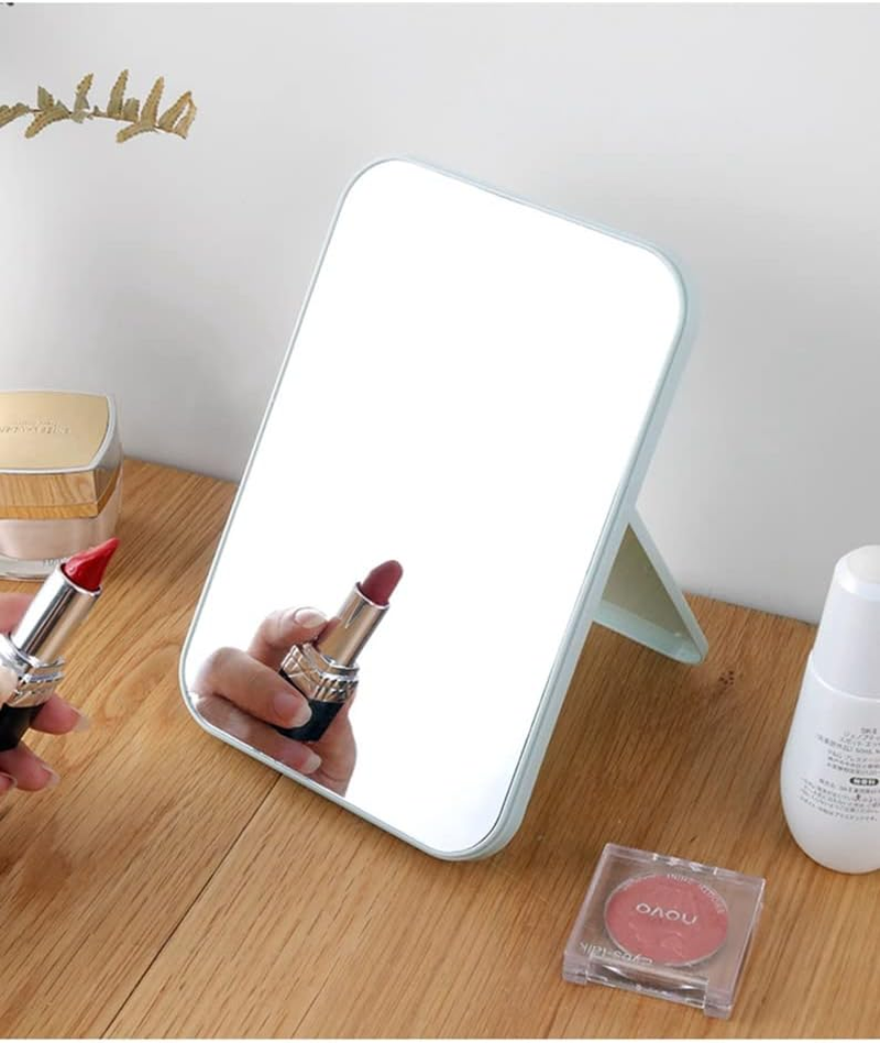 Mirror Super HD Tabletop Mirror Foldable Bracket Designed Makeup Mirror Hand Free/Handheld Mirror image number 3