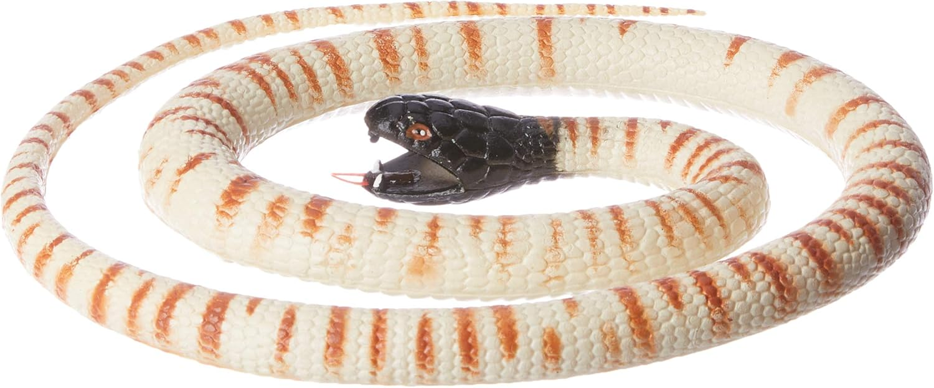 Wild Republic Black Headed Python, Rubber Snake Toy, Gifts for Kids, Educational Toys, 46 Inches image number 1