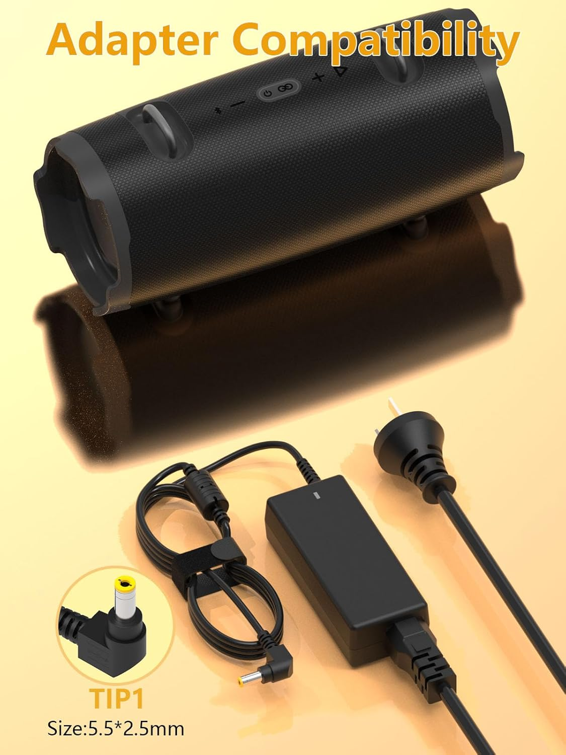 19V Bluetooth Speaker Charger Compatible with Jbl Xtreme & Extreme & Boombox 1 2 3,Harman Kardon Onyx Studio, Bose Soundlink, Brookstone Portable Wireless Bluetooth Speaker image number 2