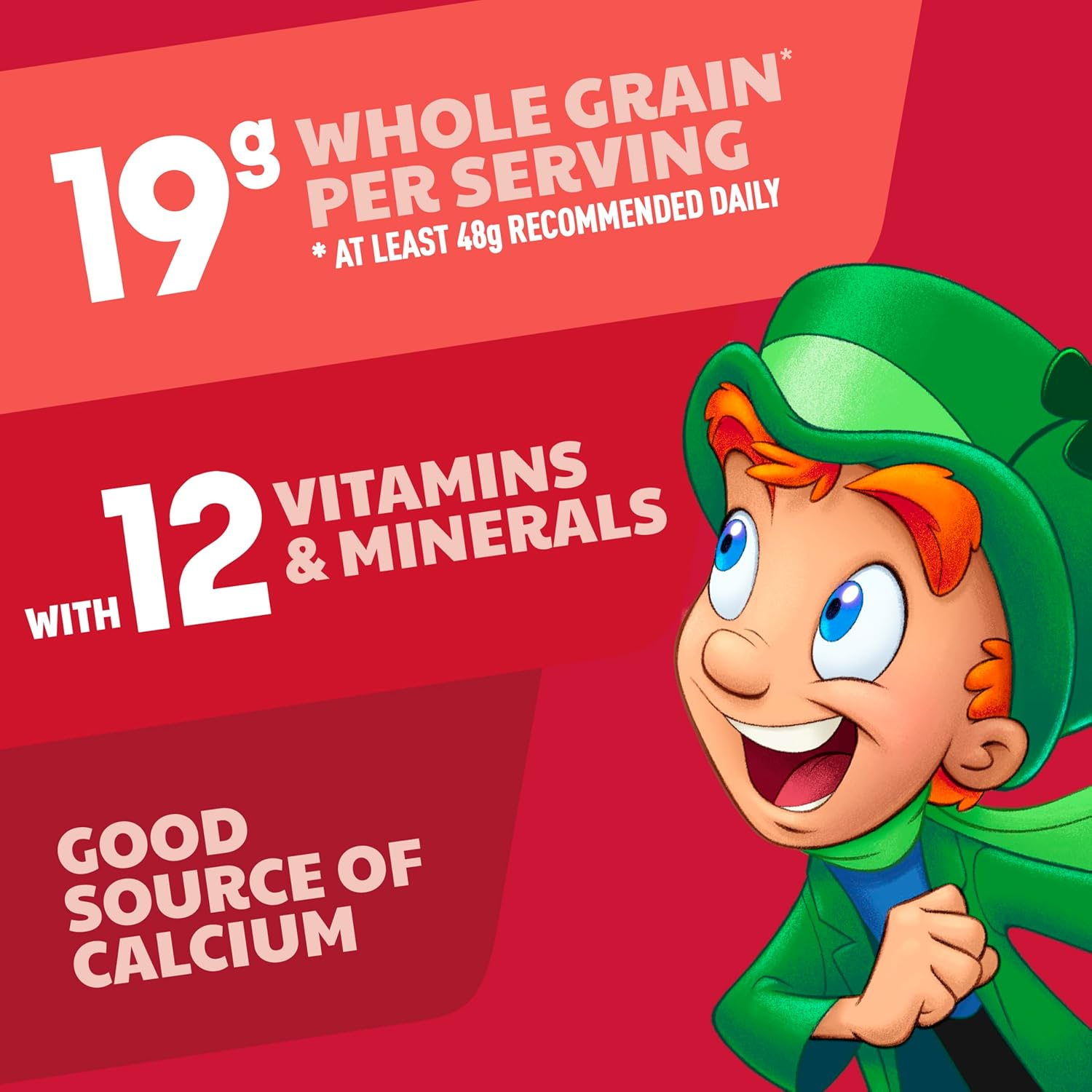 Lucky Charms Gluten Free Cereal with Marshmallows, Kids Breakfast Cereal with Whole Grain Oats, 10.5 OZ image number 5