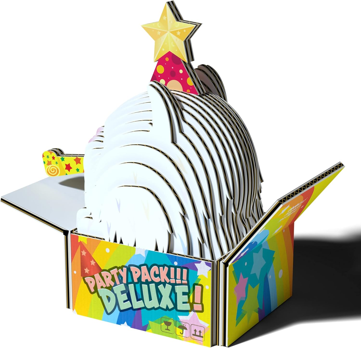 EUGY 090 CAT Cottonball 3D Puzzle - 28 Piece Eco-Friendly Educational Toy Puzzle for Boys, Girls & Kids Ages 6+ image number 4