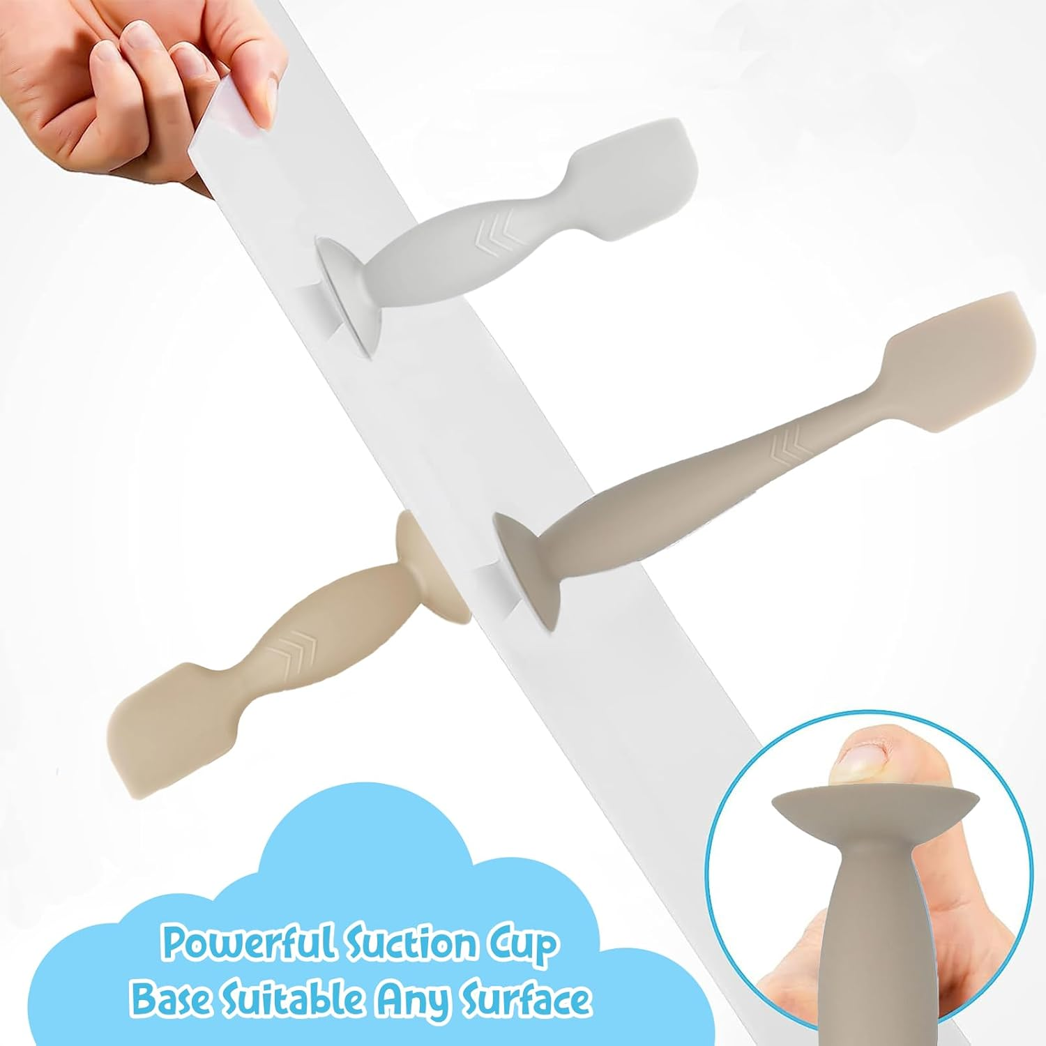 4-Pack Baby Diaper Cream Spatula - Applicator for Butt Paste - Newborn Essentials, Baby Shower Gifts image number 5