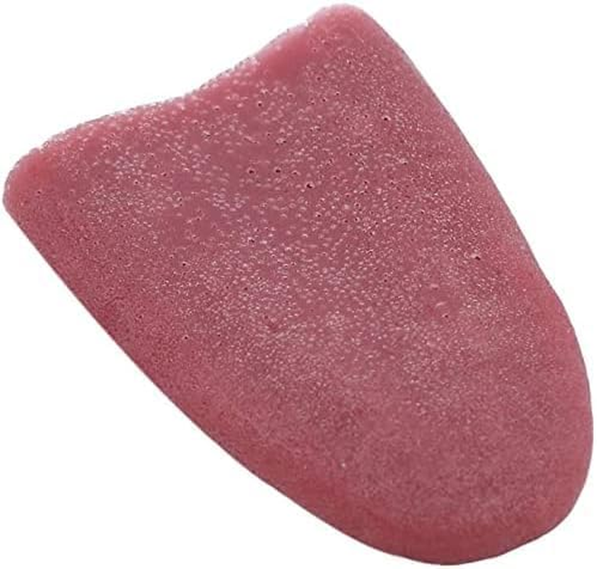 2Pcs Realistic Fake Tongue Gross Jokes Prank Magic Tricks Fashion Processing Halloween Magicians Props Tricks Tongue Toys image number 2