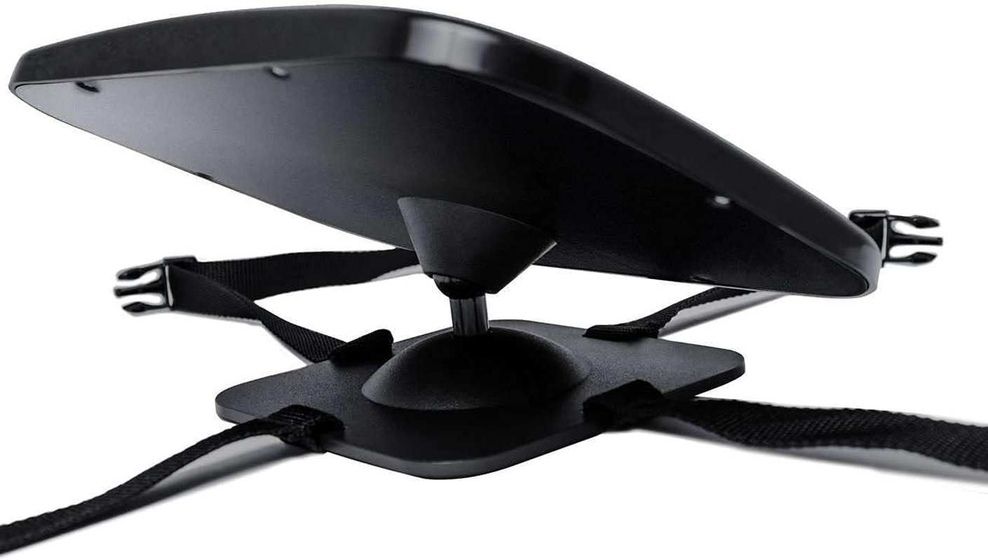 XL Baby Car Mirror, Safety Car Seat Mirror for Rear Facing Infant with Wide Crystal Clear View, Fits on Headrest Shatterproof, Fully Assembled image number 2