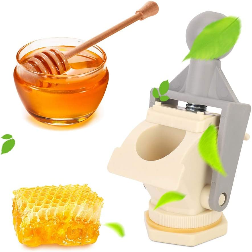 Bee Honey Tap Gate Valve Accessory Extractor Equipment Honey Gate Valve Beekeeping Tool Plastic Tap Honey Extractor Accessary for Beekeeper