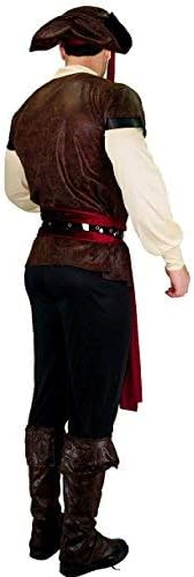 Adult Man'S Rustic Pirate Captain Costume image number 1