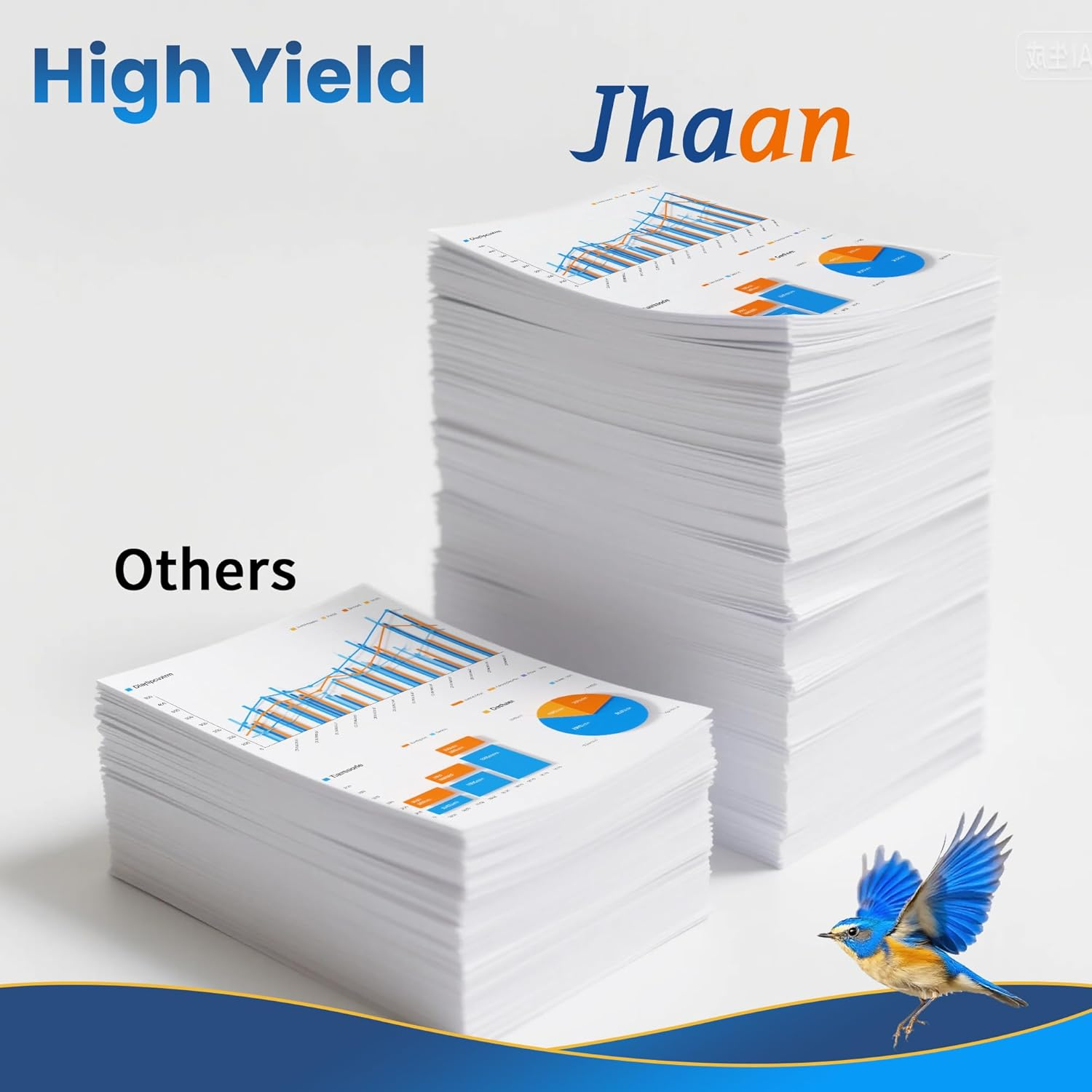 Printer Cartridges Compatible with Canon PGI-520 CLI-521 Pixma Ip3600 Ip4600 Ip4700 MP550 MP540 MP560 MP620 MP630 MP640 MP980 MP990 MX870 MX860 (Pack of 9) image number 3