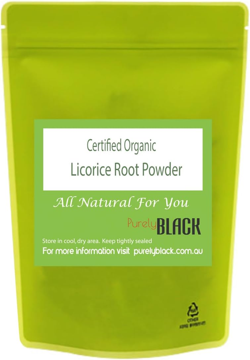 Organic Licorice Root Powder. Dried Liquorice Root Powder. Herbal Tea 100G
