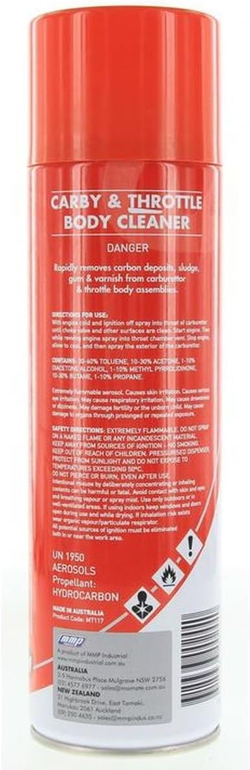 Motortech Carburettor and Throttle Body Cleaner 400 G image number 2