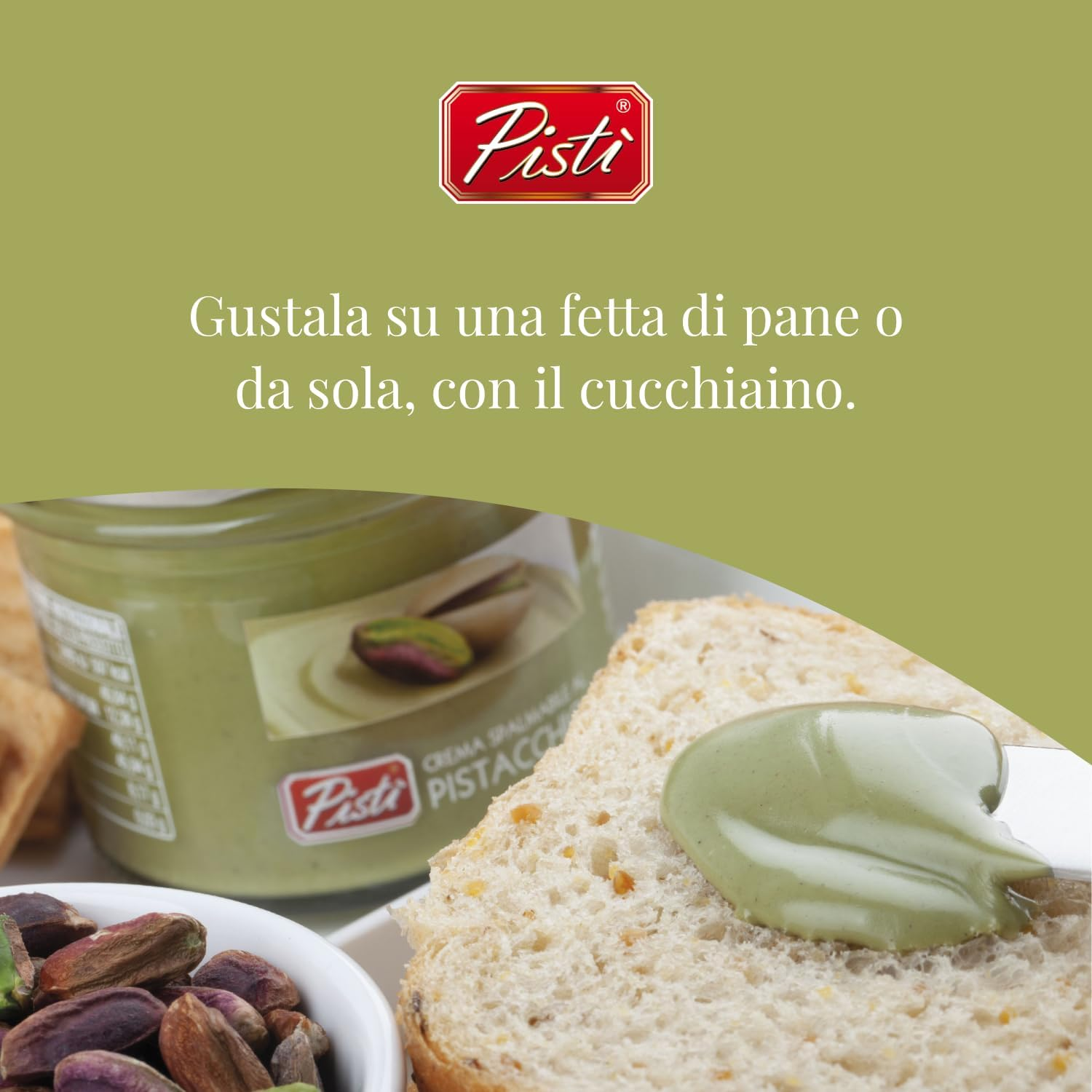 Pisti Spreadable Pistachio Cream 600G image number 4