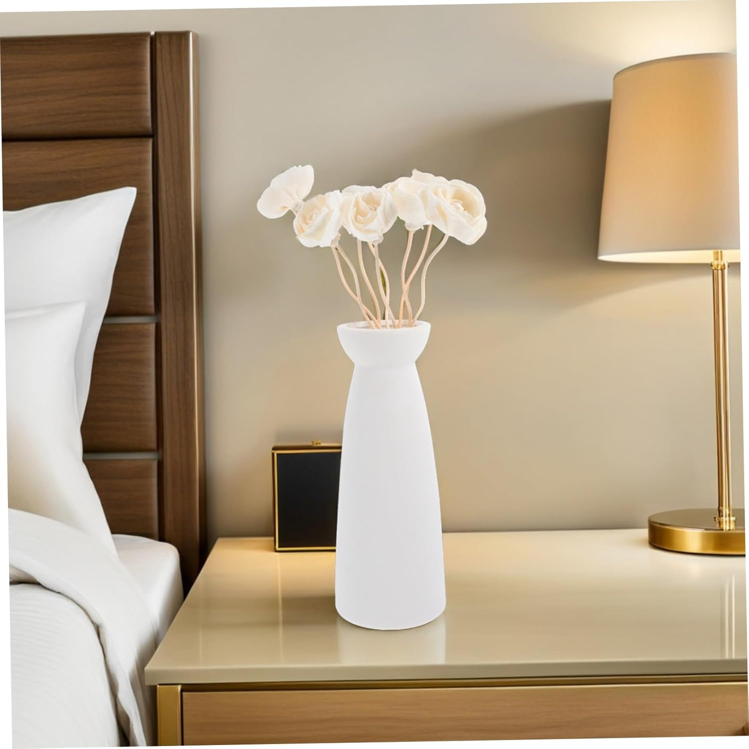 8Pcs Rattan Reed Diffuser Sticks with Dried Flower Fragrance Sticks Natural Aromatherapy Accessories for Home Scenting and Room Freshening