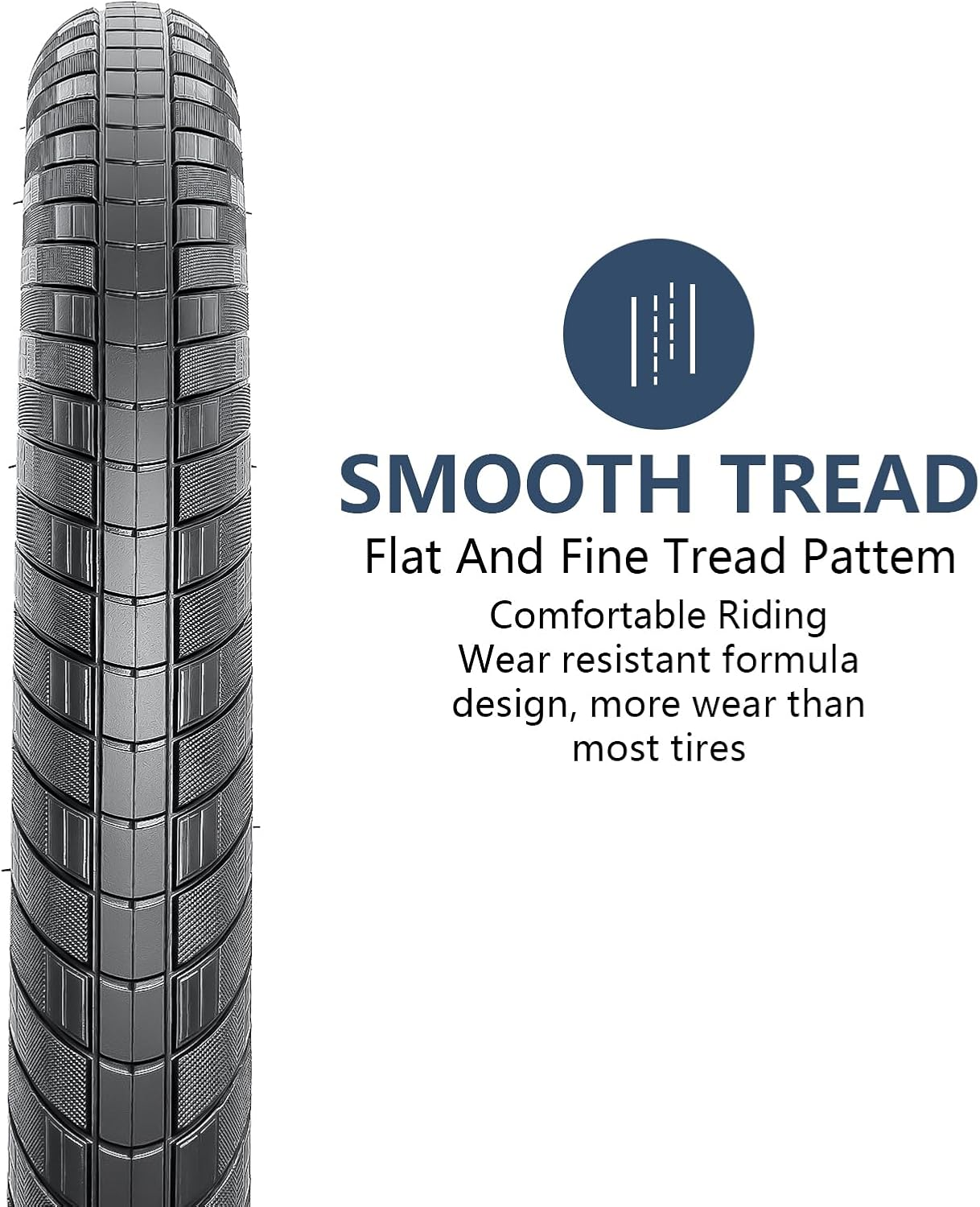 Yunscm 2 Pcs,27.5X2.4 Bike Tires,27.5X2.4 60-584 Bike Tyres + Bike Inner Tube Schrader Valve 32Mm+Rim Strap+Tire Lever,Mountain Bike Tire 27.5 2.4,MTB Tire 27.5X2.4,Y-147 image number 5