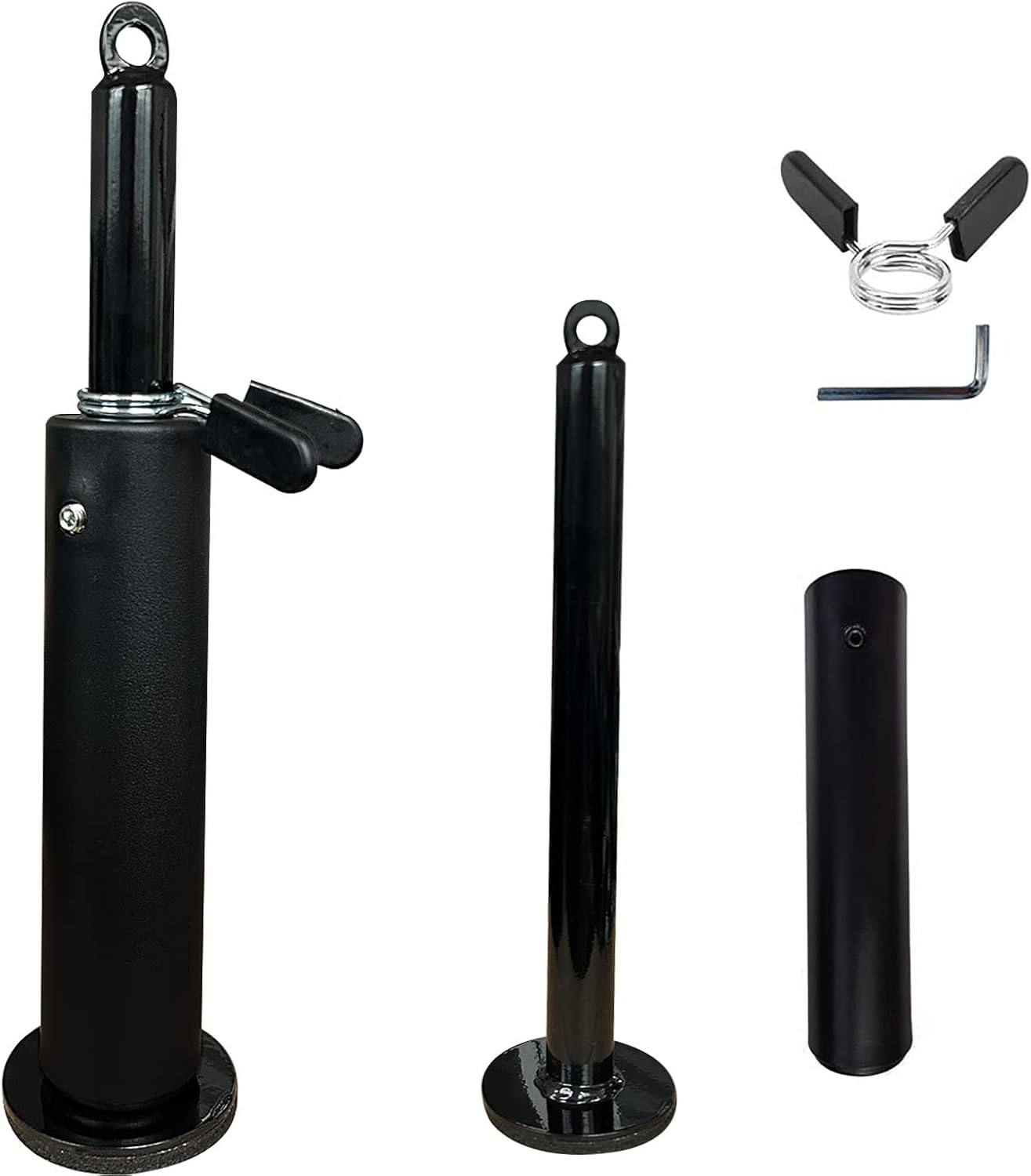 KORIKAHM Fitness Loading Pin for LAT Pulldown Cable Pulley System, Cable Machine Attachment Weight Pin Fit 1 Inch and 2 Inch Weight Plate for Strength Training image number 2