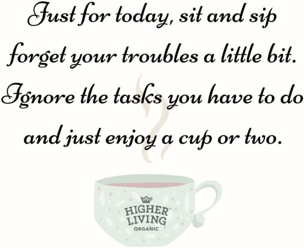 Higher Living Organic Chamomile and Vanilla Tea 15 Teabags image number 3