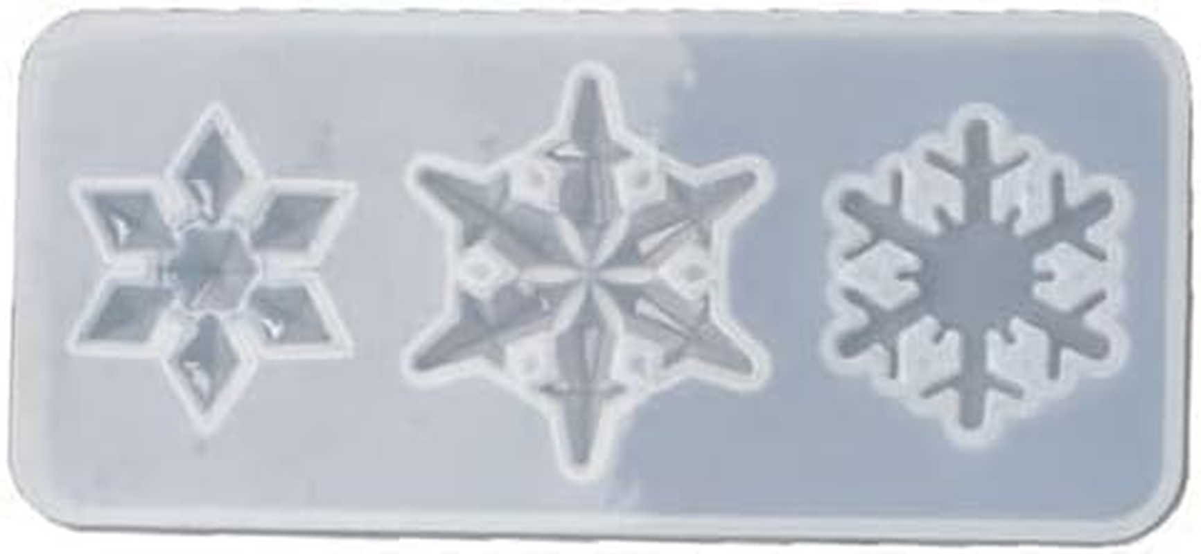 Biscuit Molds Kitchen Baking Handmade Christmas Themed Embossed Mould Dessert Fondant Casting Die Cupcake Chocolate, Smallthree Snowflake image number 3