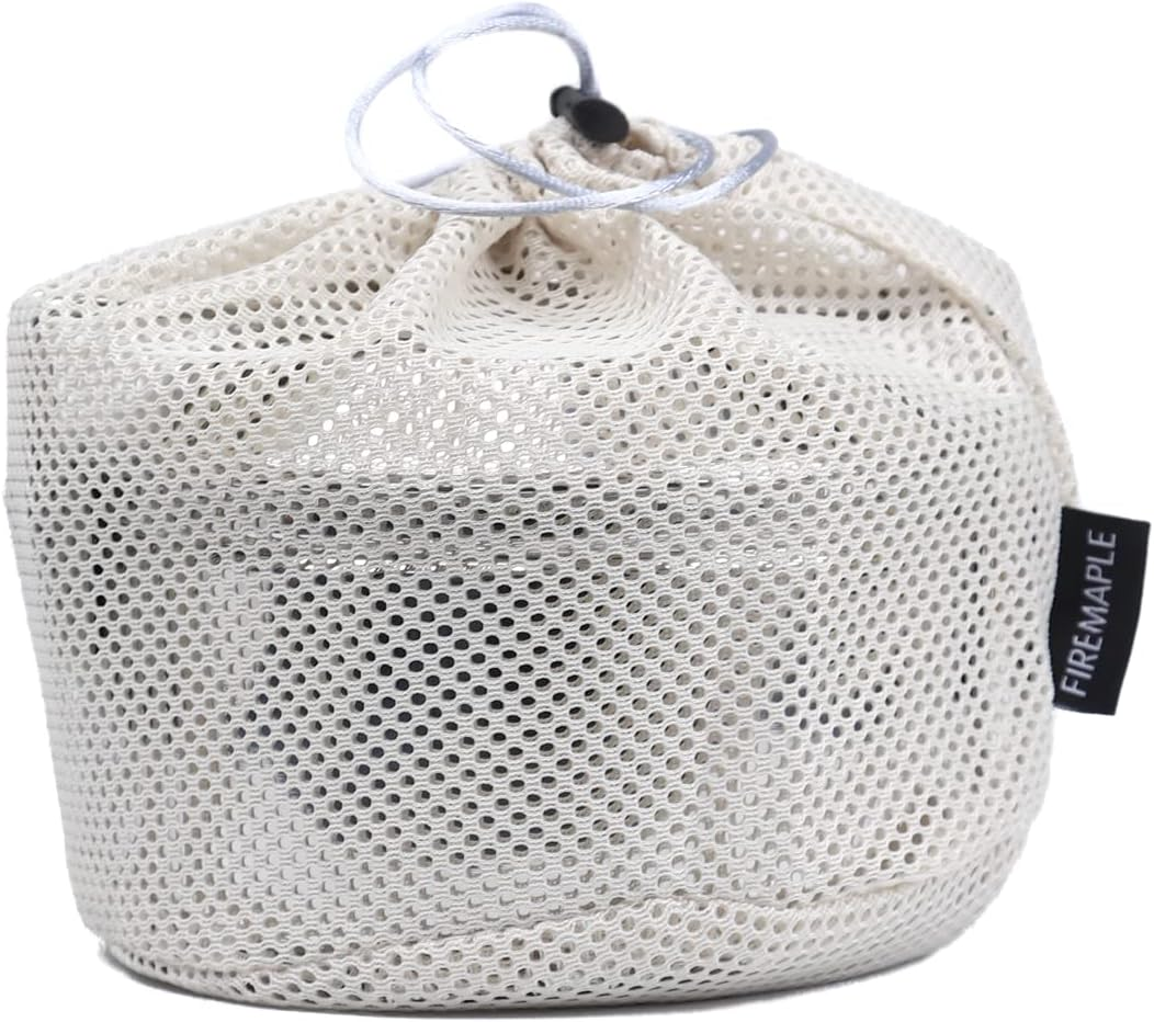 Fire-Maple 1.0L Stainless Steel Camping Kettle and 1.0L Cooking Pot Set, 3-Piece Cookware Set for Backpacking, Camping, Fishing, Bushcraft, Stovetop, Open Fire - 1.5 Litre Stainless Steel image number 3