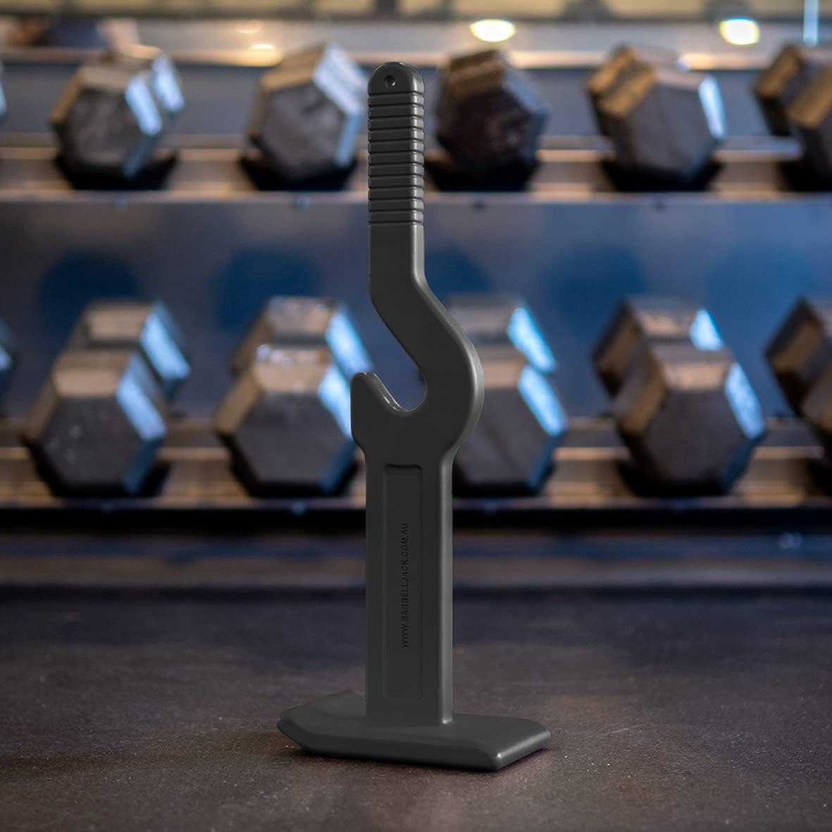 Portable Deadlift Jack with Barbell Collars Clamps or a Resistance Band to Optimise Your Workout, Gymbag Essential. Lifts 250 Kg (550 Lb) image number 4