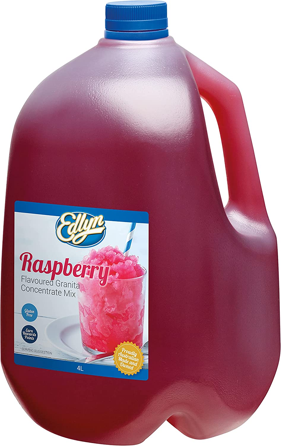 Edlyn Raspberry Granita Concentrate Mix 4 Litre