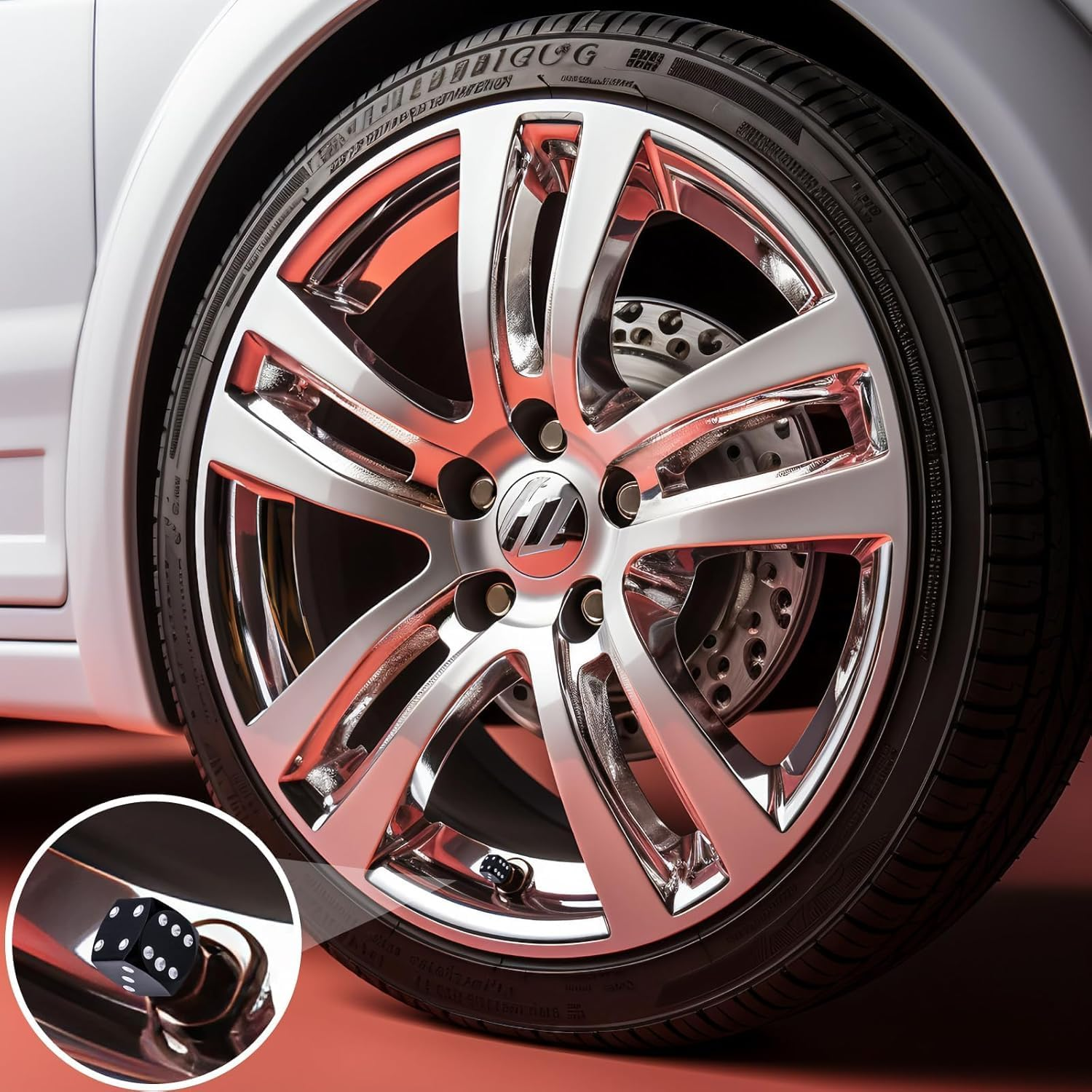 WADY 4 Pcs Gold Valve Cap Bike Air Cap Bookends Cactus Universal Stem Covers for Car Bicycle Motorcycle Tire Caps Valve Stem Caps Accessory Alloy Dust Cap (Black) image number 4