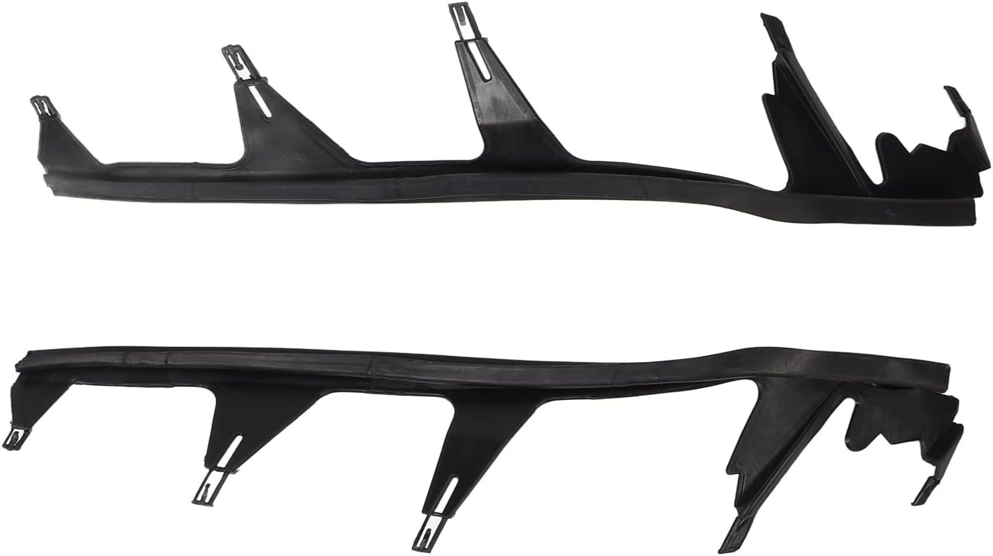 1 Pair Car Headlight Cover Gasket 63128384490 Strong Sealing Black Rubber Flexible Replacement for 3 Series E46 Pre‑Lci image number 4